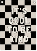 Kids Room Decor, Be Kind Inspirational Office Decor, Linen Canvas Wall Hanging by Unknown