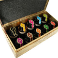 GC QUILL Dip Pen Ink, 10 Colors Fountain Dip Pen Ink Set Non-Carbon Drawing by GC+QUILL