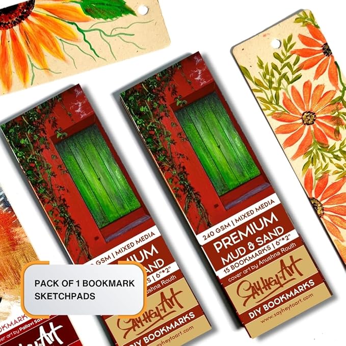240Gsm Premium Moleskine Like Handmade Textured DIY Bookmark Sketchpads Suitable - Image 6