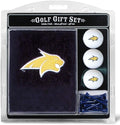 Team Golf NCAA Gift Set Embroidered Golf Towel, 3 Golf Balls, and 14 Golf Tees 2-3/4" Regulation, Tri-Fold Towel 16" x 22" & 100% Cotton