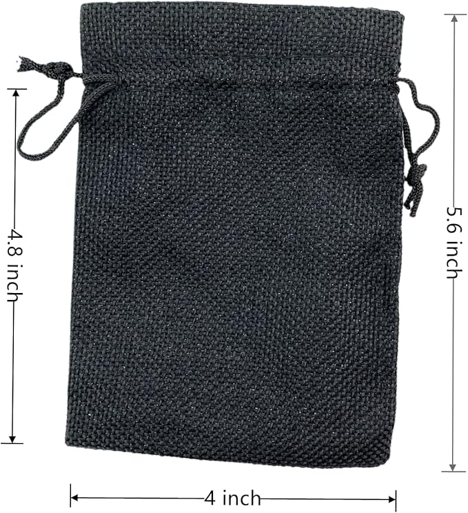 Palmhomee Pack of 25 Burlap Gift Bags - Image 3