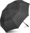 ZOMAKE Golf Umbrella Windproof, Extra Large Oversized Heavy Duty Double Canopy for Rain, Sports Games & Push Cart(51/54/62/68/72Inch)