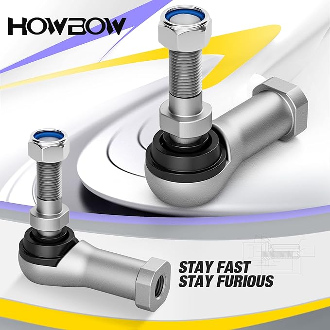 Club Car Precedent Tie Rod End, 2PCS Right Left Golf Cart Ball Joint Accessories On Steering Gear Fits 2004-2023 Club Car Precedent & 2018-2023 Tempo Right Hand Thread OEM Part No 102022601,102288301