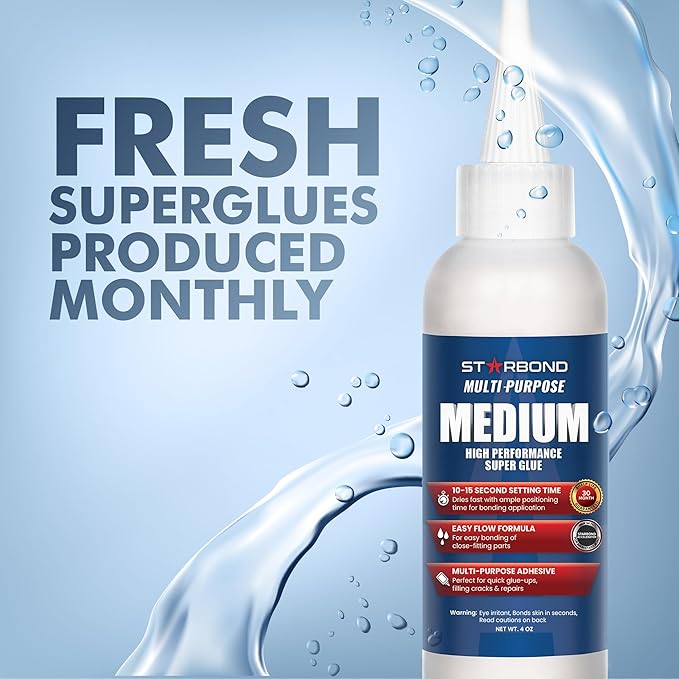Starbond 4 oz. Medium CA Glue - Image 2