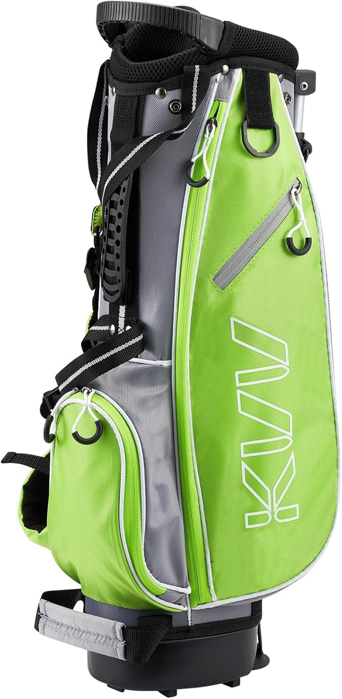 KVV Junior Golf Stand Bag, Lightweight Golf Stand Bag for Children Kids Ages 4-6/7-9/10-12