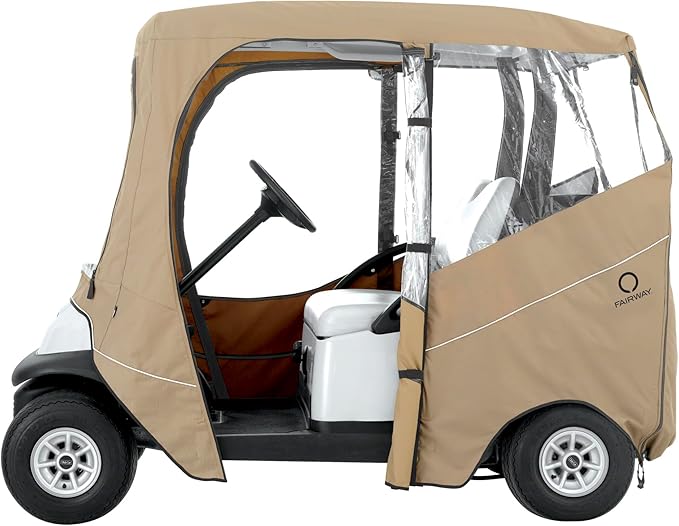 Classic Accessories Fairway Golf Cart Deluxe Enclosure
