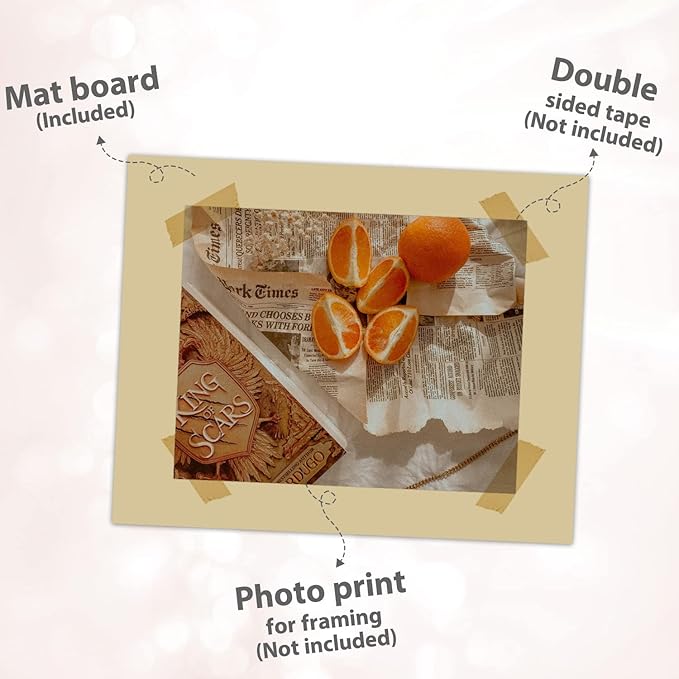 Golden State Art, 5x7 Matboard Mat Board Blanks - Image 6