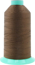 Mandala Crafts Bonded Nylon Thread Coyote Brown Heavy Duty Sewing Threads by MandalaCrafts
