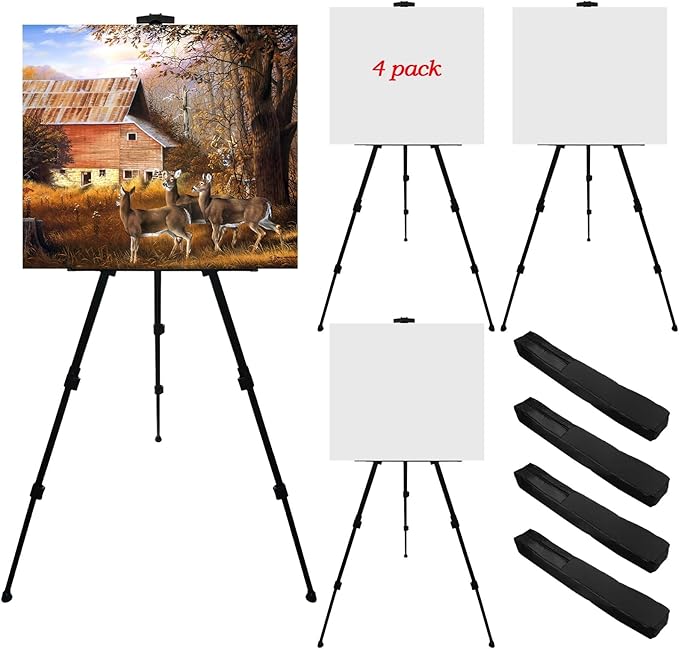 Art Easel Stand for Painting Canvases by Ns+Jymb