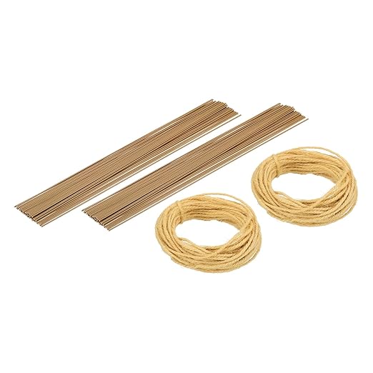 uxcell 100Pcs 2 Gauge Floral Wire, 15.75" Length Flower Stem Wires by uxcell
