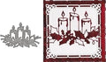Metal Cutting Dies DIY Merry Christams Embossing Stencil Template Scrapbooking by Annchaos