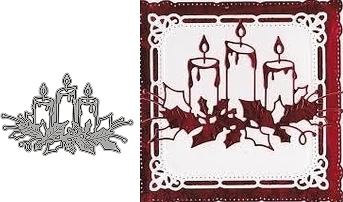 Metal Cutting Dies DIY Merry Christams Embossing Stencil Template Scrapbooking by Annchaos