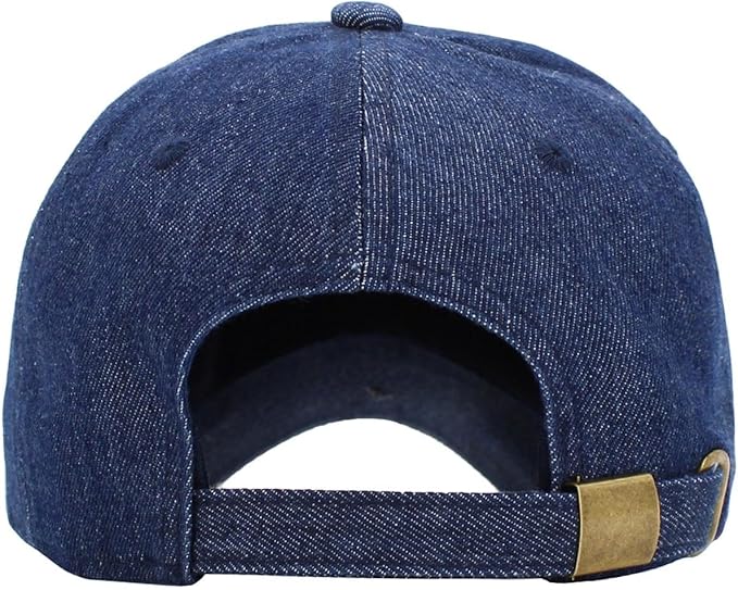 KBETHOS Classic Unisex Cotton Adjustable Low Crown Baseball Cap – Plain Dad Hat