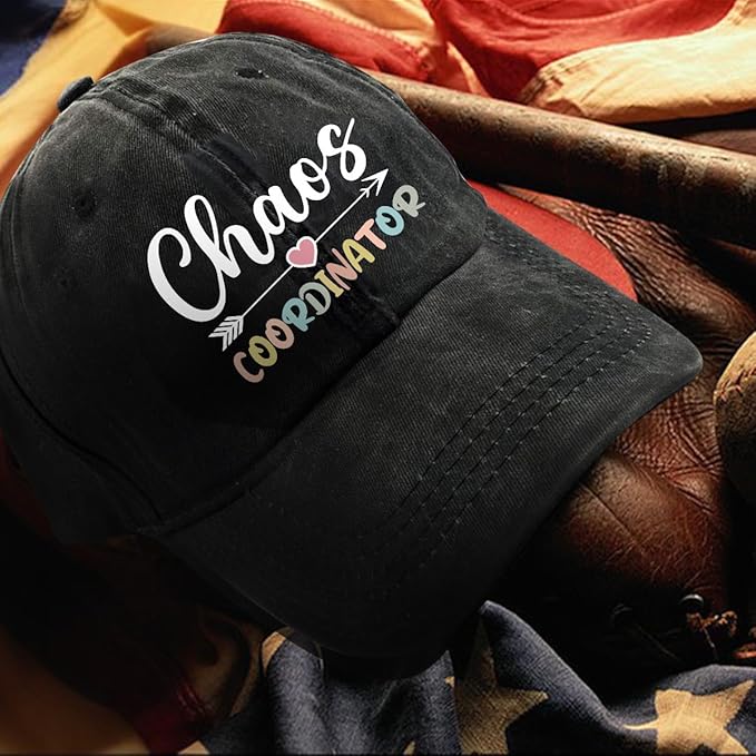 Humor Saying Adjustable Washed Cotton Baseball Cap, Funny Retro Trucker Hat Gift for Men Women Dad Husband Coworker