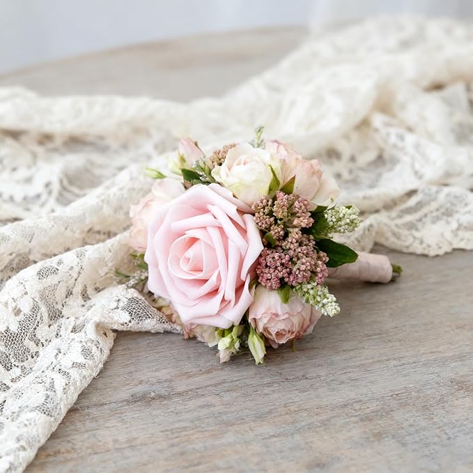 Artificial Flowers Foam Fake Roses 25pcs Light Pink Roses - Image 4