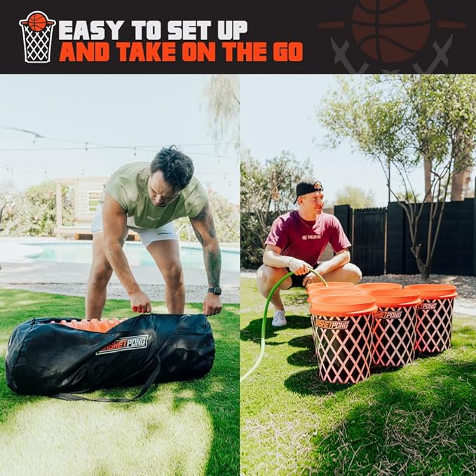 Giant Yard Pong and Basketball Game - Image 4