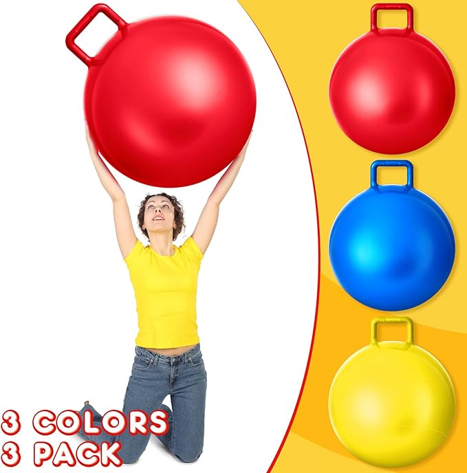 Lewtemi 3 Pcs 31 Inch Bouncing Ball - Image 3