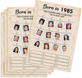 40th Birthday Party Games, Born in 1985 Games, Birthday Party Supplies by QUPT