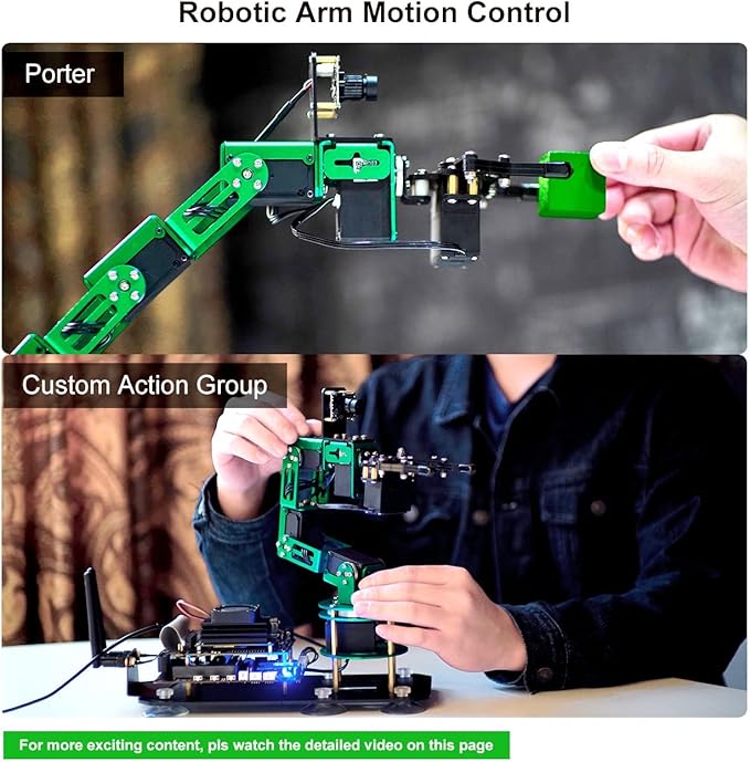Yahboom Robot Arm Kit 6DOF for Raspberry Pi5 AI Programmable Electronic DIY - Image 3