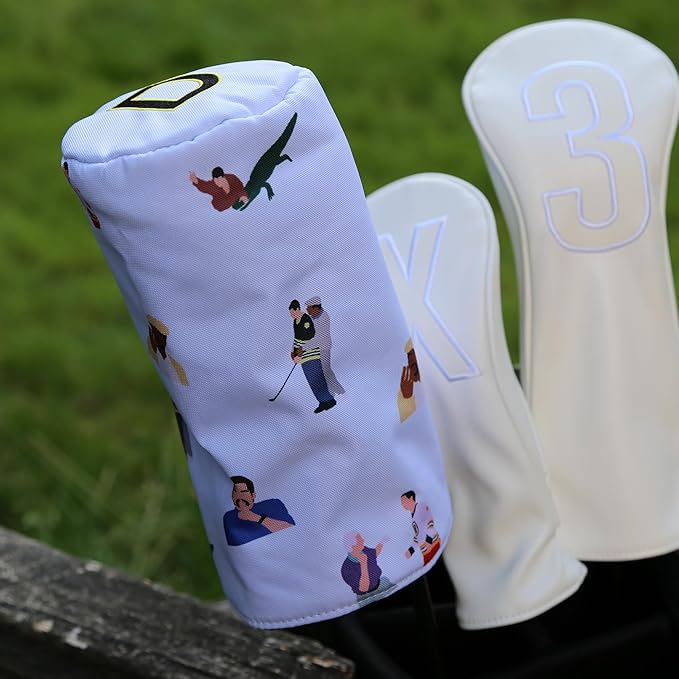 Driver Headcover - Barrel Style Driver Head Cover, Golf Club Covers - Funny Golf Gift & Unique Golf Accessories for Men and Women Golfers