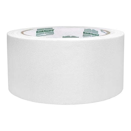 BookGuard 2 Inch Premium Bookbinding Repair Cloth Tape, 15 Yard Roll by ChromaLabel