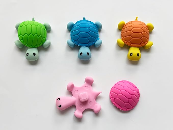 36 Pcs Pencil Eraser Set, 3D Cute Erasers - Image 7