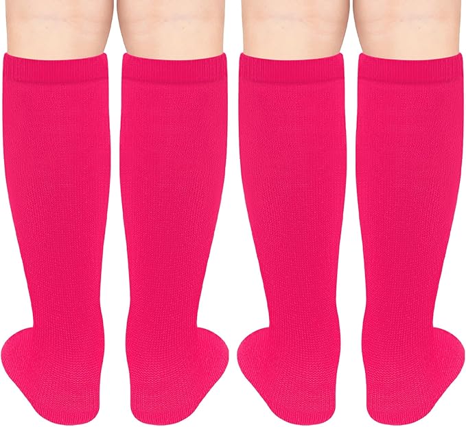Olreco Toddler Soccer Socks Kids Baseball Socks Youth Softball Sock for Girls Boys Football Sock Boys Athletic Accessories