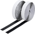 BRAVESHINE Black Industrial-Strength Self Adhesive Hook and Loop Roll by BRAVESHINE