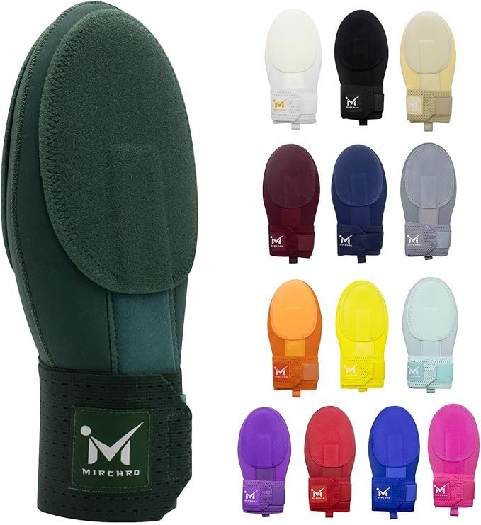 Baseball Sliding Mitt, Youth Ages 6-12 & Teens Adults 12+, Sliding Glove Hand Guard for Baserunning, Hard Shell Ambidextrous Left/Right, Baseball/Softball Compatible, Drip Style