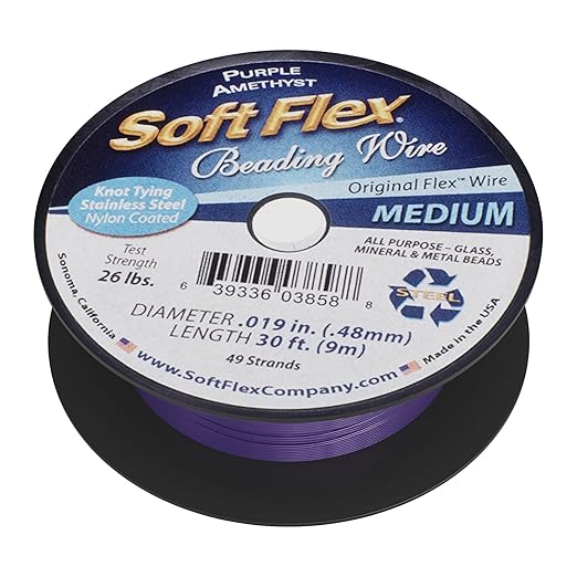 Soft Flex 49 Strand Beading Wire by SoftFlex