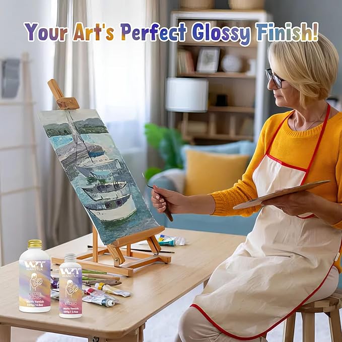 Acrylic Varnish, Professional Matte Varnish - Image 7