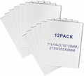 12 Pack Foam Core Board, ZJCEASER 11 x 14 White Poster Board, 3/16" Thickness by Unknown