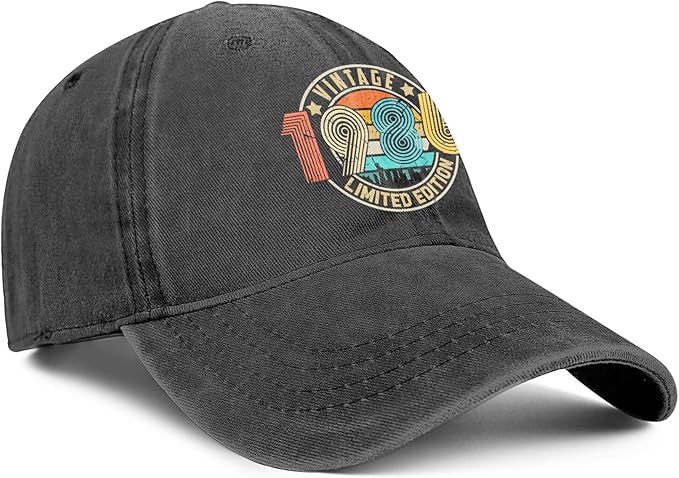 40th Birthday Gifts Women Men 1986 Hats Vintage 1986 Baseball Cap 40th Birthday Gifts for 40 Year Old Fathers Mothers Day