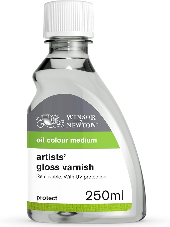 Winsor & Newton Professional Artists' Gloss Varnish, 250ml Bottle by WinsorNewton