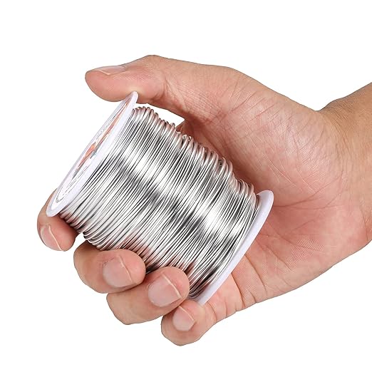 18 Gauge Aluminum Wire 328 Feet KSVZS Bendable Metal Wire - Image 3