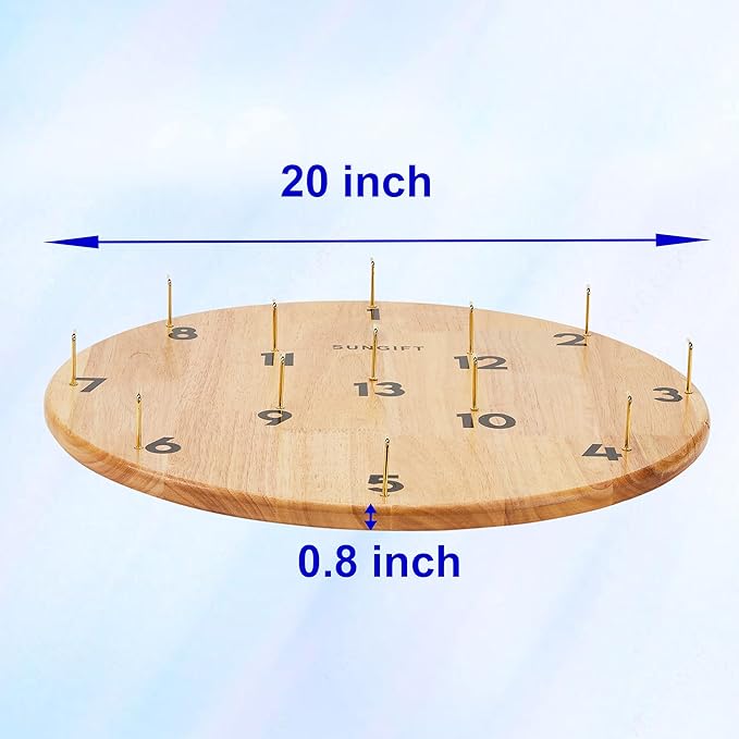 SUNGIFT Hook Ring Toss Game for Adults & Kids - Image 6