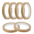 MECCANIXITY Masking Tape 0.5 Inch x 21 Yard Painter's Tape Brown Paint Tapes by MECCANIXITY