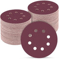 100 PCS 5 Inch Sanding Discs 2000 Grit, Round Hook and Loop Sandpaper by POTUINOM