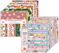 48 Sheets 24 Designs Scrapbook Paper Pad, Scrapbooking DIY Decorative by Bestartsuppliesforyou
