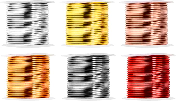 Mandala Crafts 13 Gauge Anodized Aluminum Craft Wire by MandalaCrafts