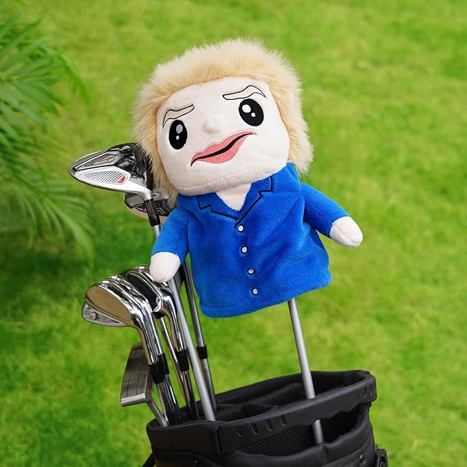 Funny Driver Headcover, Creative Plush Golf Driver Head Covers Fits Standard 460CC Driver Head, Unique Golf Gift & Accessories for Men and Women