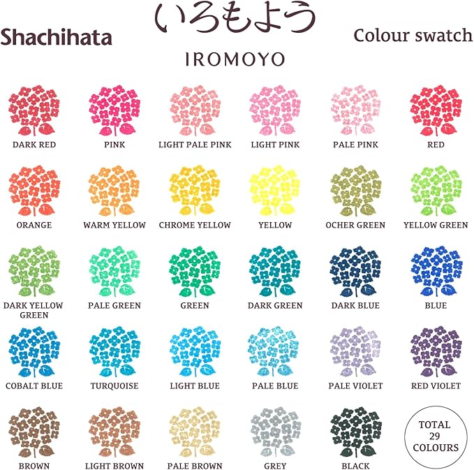 IROMOYO Stamp PAD, Traditional Japanese Ink Colour, Oil-Based Ink pad - Image 4