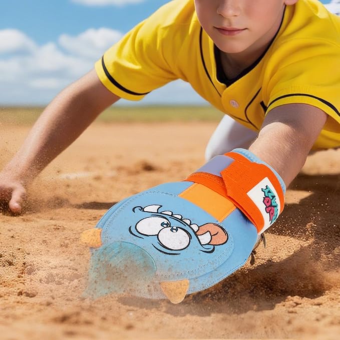 Sliding Mitt for Youth, Baseball Softball Sliding Glove for Kid, Hand Protection for Left & Right Hands, Baseball Accessories and Protective, Flexible Breathable Durable