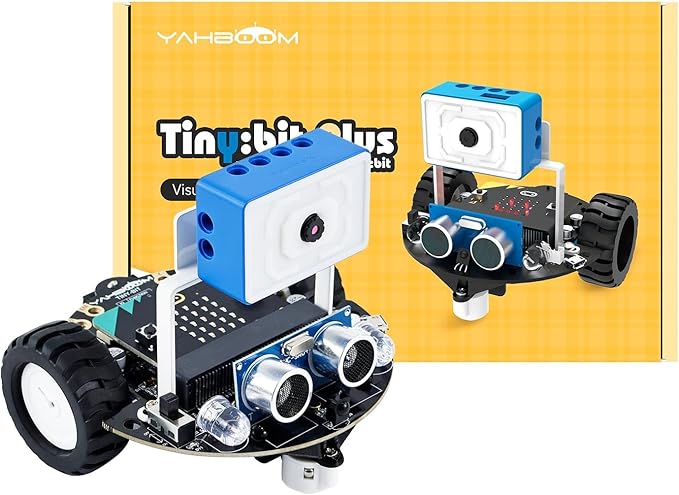 Yahboom Microbit Robot Car Remote Control, Esp32 Camera Module, Line Tracking by Yahboom