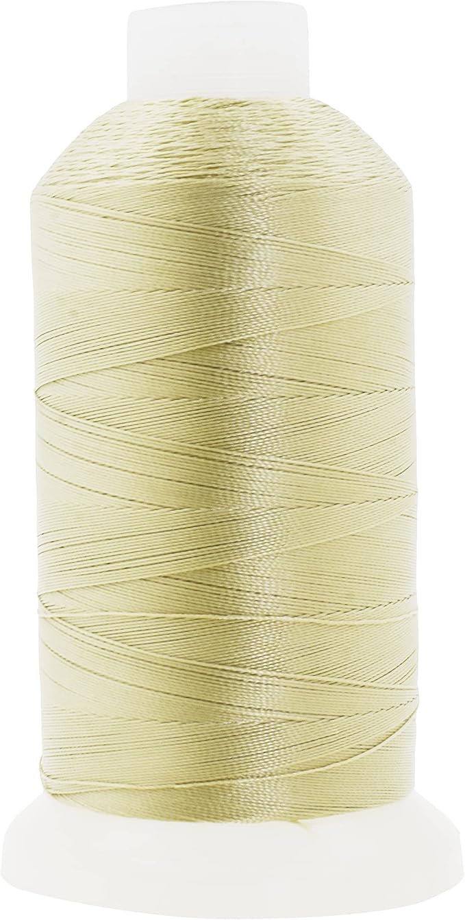 Mandala Crafts Cream Heavy Duty Thread by MandalaCrafts