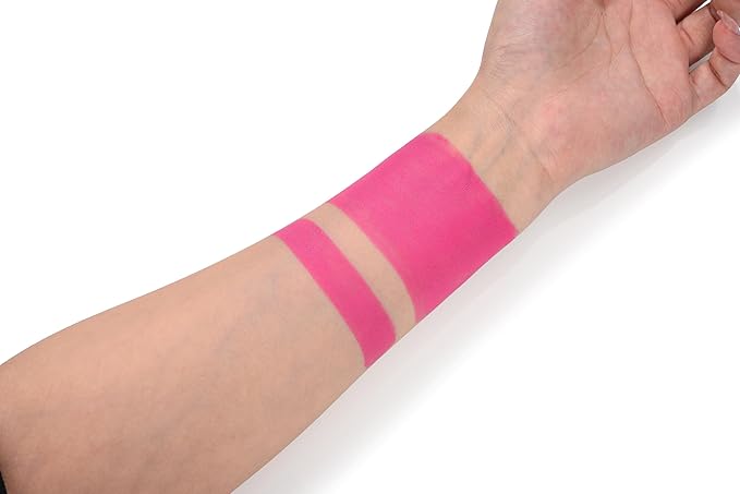 HOT PINK EYE BLACK STICK, Anti-Glare Eyeblack For Baseball Football Softball Lacrosse Hockey, Sweat-Proof Eye Black Grease Paint, Smooth & Long Lasting, Rich Full Coverage Color