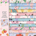 24 Sheets 12 Designs Scrapbook Paper Pad, Christmas Scrapbooking DIY Decorative by Bestartsuppliesforyou