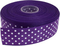 Polka Dot Grosgrain Ribbon 25 Yard Each Roll 100% Polyester by Unknown