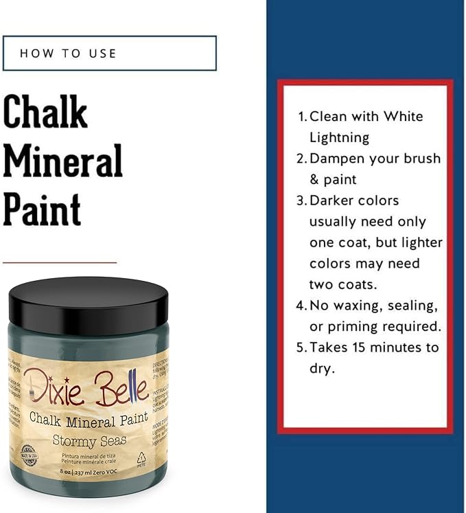 Dixie Belle Paint Company Chalk Finish Furniture Paint - Image 3