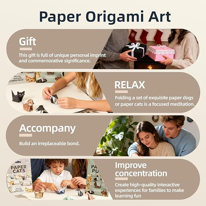 DIY Origami Paper Cats - Image 4